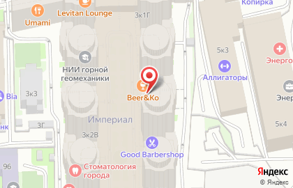 Авторская клиника эстетической стоматологии в Московском районе на карте