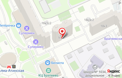 СЭС-Москва на Братеевской улице на карте