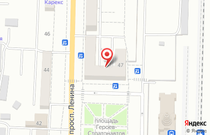 Почтовое отделение №3 на проспекте Ленина на карте