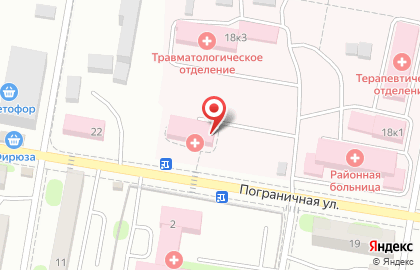 Больница Елизовская районная больница на карте