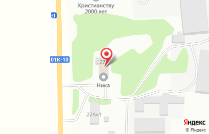 АЗС Ника на Западной улице на карте