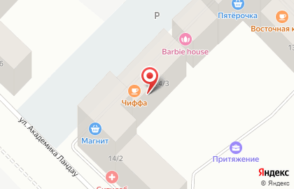 Массажный салон в Академическом районе на карте