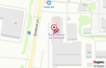 Служба заказа транспорта Кострома на Зелёной улице на карте
