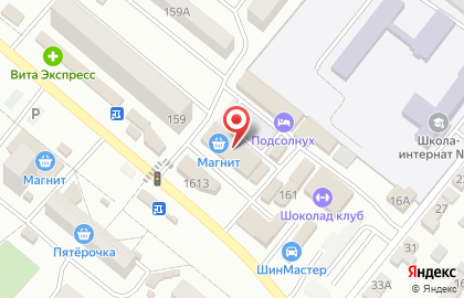 Магнит в Ростове-на-Дону на карте