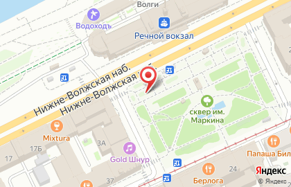 Указатель системы городского ориентирования №5463 по ул.Маркина площадь, д.3 р на карте