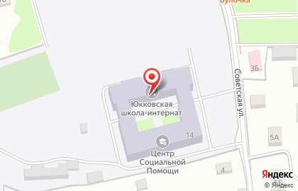 Юкковская специальная школа-интернат на карте