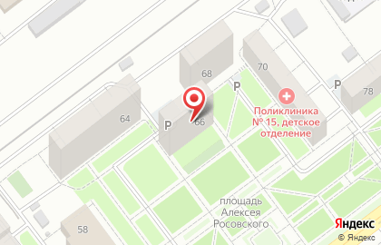 Водомат Живая вода в Промышленном районе на карте
