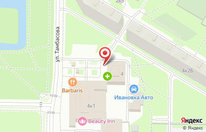 Магазин выпечки в Красносельском районе на карте