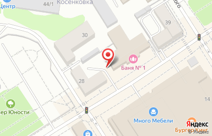 Сауна Олимп на Красной улице на карте