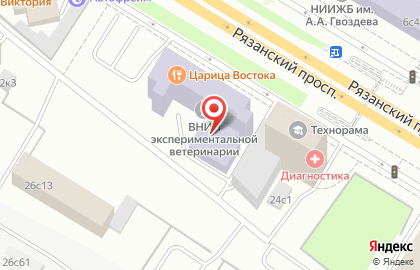Служба доставки готовых блюд МИЛТИ на Рязанском проспекте, 24 к 1 на карте