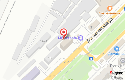 ЗАО Банкомат, Банк ВТБ 24 на Астраханской улице на карте