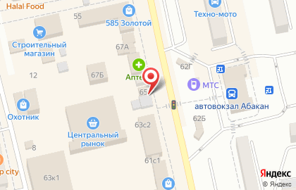 Стрит-фуд кафе Дядя Дёнер на улице Тараса Шевченко на карте