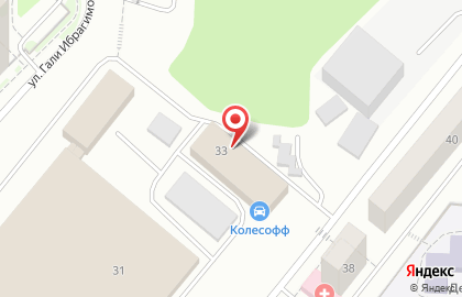 Торгово-сервисная компания НВ в Советском районе на карте