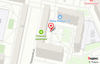 Салон красоты Allamak на Троицкой улице на карте