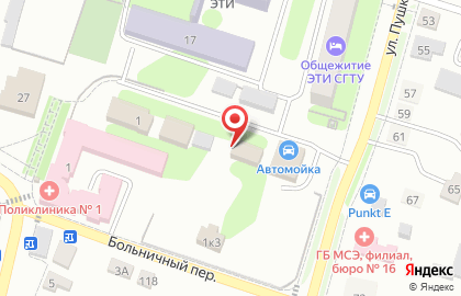 ООО Вико в Больничном переулке на карте