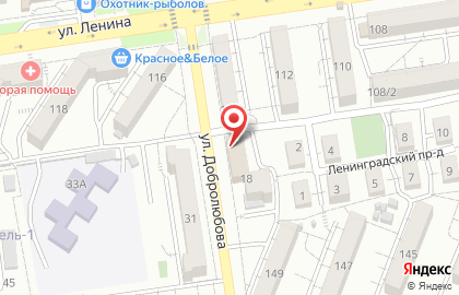 Торговая компания Евродом на улице Добролюбова на карте