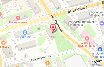 Центр экономического развития в Петропавловске-Камчатском на карте