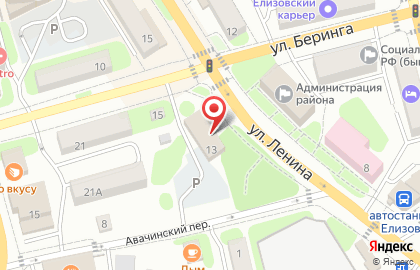Управление экономического развития в Петропавловске-Камчатском на карте