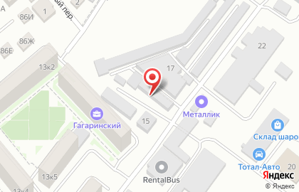 Автосервис самообслуживания в Ленинградском районе на карте