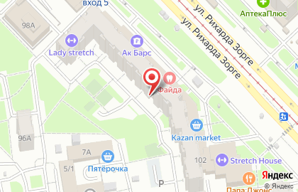 Термофорт на улице Рихарда Зорге на карте