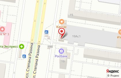 Торговый дом Берег в Автозаводском районе на карте