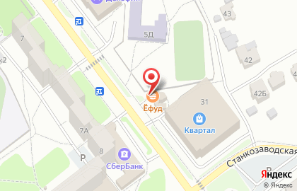 Бистро Ё-фуд на карте