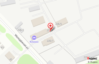 Автостоянка Юнион на карте