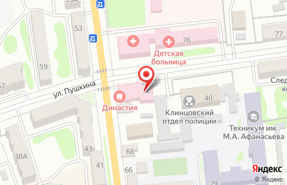 Центр юридической помощи Закон и Право на карте