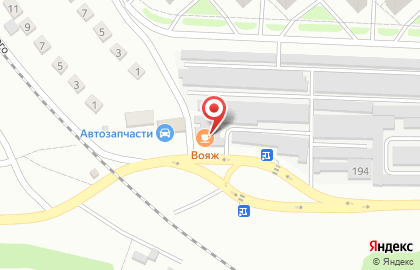Кафе Вояж в Донском переулке на карте