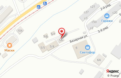 Вторичный Металл на Базарной улице на карте
