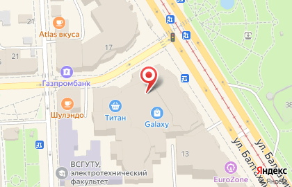 Свадебный салон Амели в Советском районе на карте
