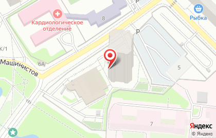 Компания КБЭКСПЕРТ на улице Машинистов на карте