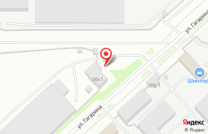 Сервисный центр Камаз на улице Гагарина на карте