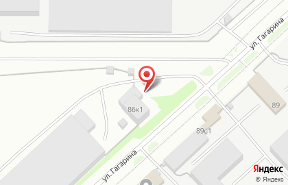 Сервисный центр Камаз на улице Гагарина на карте