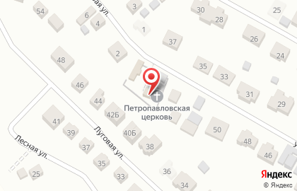 Православный храм святых апостолов Петра и Павла на карте