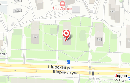 Утес, ЖСК, район Северное Медведково на карте