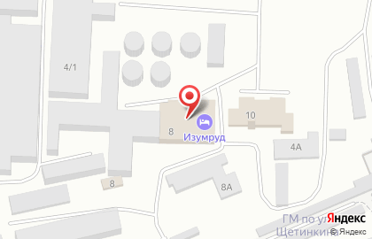 Оздоровительно-гостиничный комплекс Изумруд на Станционной улице на карте