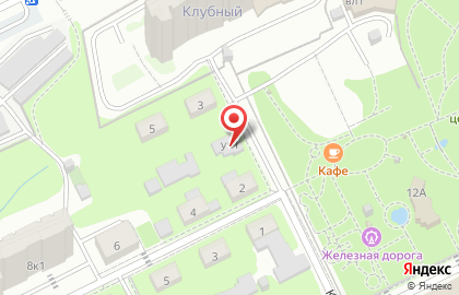 Я-Актер в Клубном переулке на карте