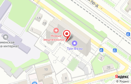 Медицинский центр Новые медтехнологии на Октябрьской улице на карте