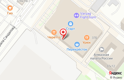 Супермаркет Перекрёсток в Москве на карте