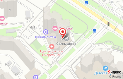 Детская футбольная школа Твой Гол на улице Островитянова на карте