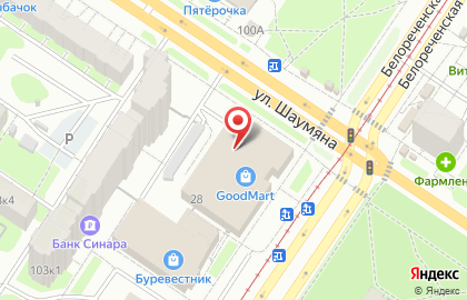 Сеть ателье по ремонту одежды LeTkach на карте