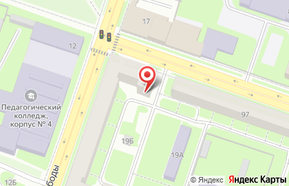 Продуктовый магазин в Ярославле на карте