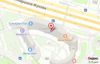 Торговая компания Miele на проспекте Маршала Жукова на карте