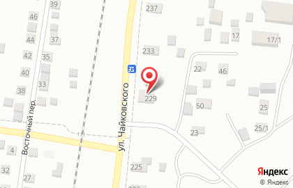 Полиграфическая компания на улице Чайковского на карте