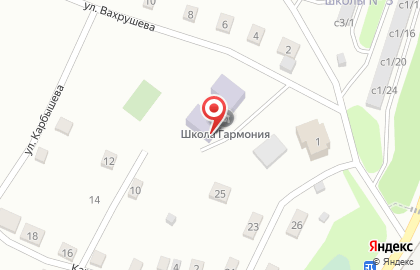 Основная общеобразовательная школа Гармония на карте