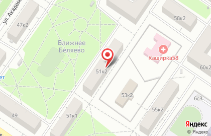 Юридическая компания Я Регистратор в Москворечье-Сабурово на карте