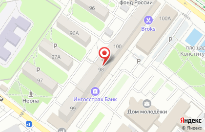 Банк Союз на Карла Либкнехта на карте
