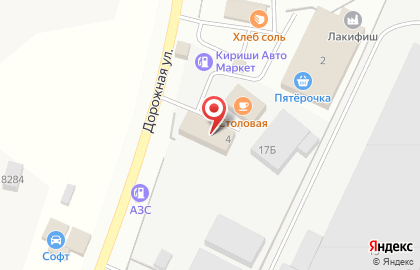 Продуктовый магазин в Санкт-Петербурге на карте