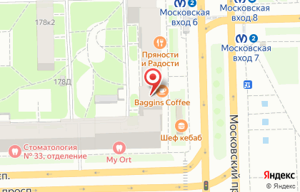 Арт-Мастер на Московском проспекте на карте